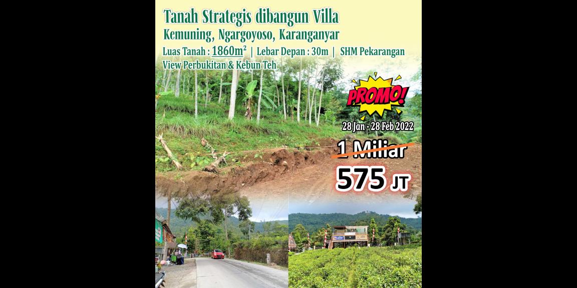 Promo Tanah Kemuning Ngargoyoso Karanganyar Promo Tanah Kemuning Ngargoyoso Karanganyar