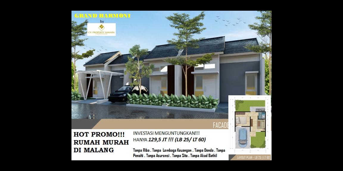Hot Promo !!! Rumah murah di Malang  Hot Promo !!! Rumah murah di Malang