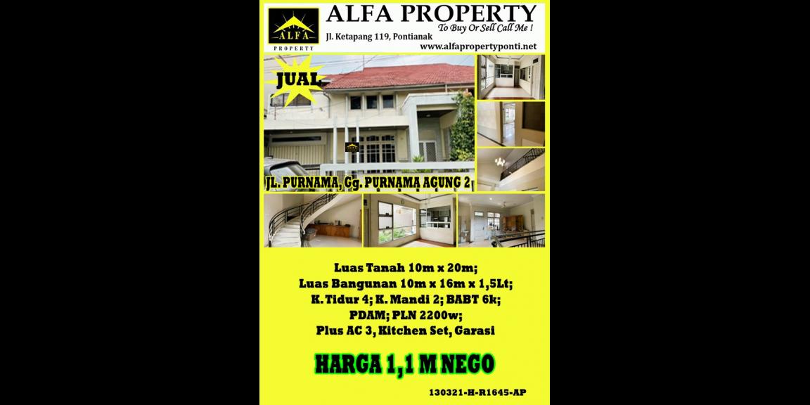 Rumah Purnama Agung 2, Pontianak, Kalimantan Barat Rumah Purnama Agung 2, Pontianak, Kalimantan Barat