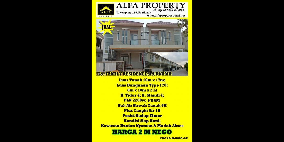 Rumah Family Residence, Purnama, Pontianak, Kalimantan Barat Rumah Family Residence, Purnama, Pontianak, Kalimantan Barat
