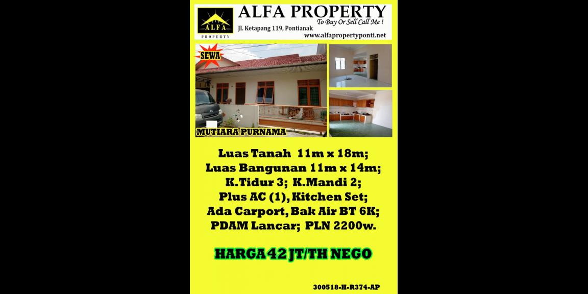 Rumah Mutiara Purnama, Pontianak, Kalimantan Barat Rumah Mutiara Purnama, Pontianak, Kalimantan Barat