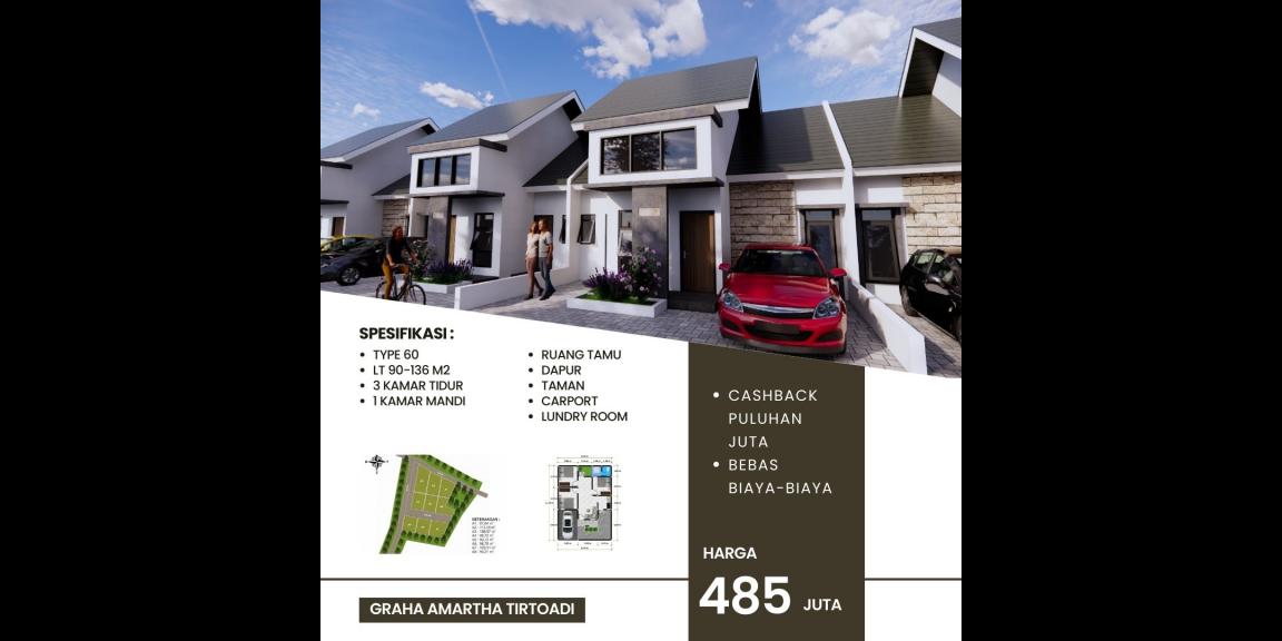 RUMAH 3 KAMAR DI MLATI SLEMAN PROMO CASHBACK 20JUTA TANPA DIUNDI RUMAH 3 KAMAR DI MLATI SLEMAN PROMO CASHBACK 20JUTA TANPA DIUNDI