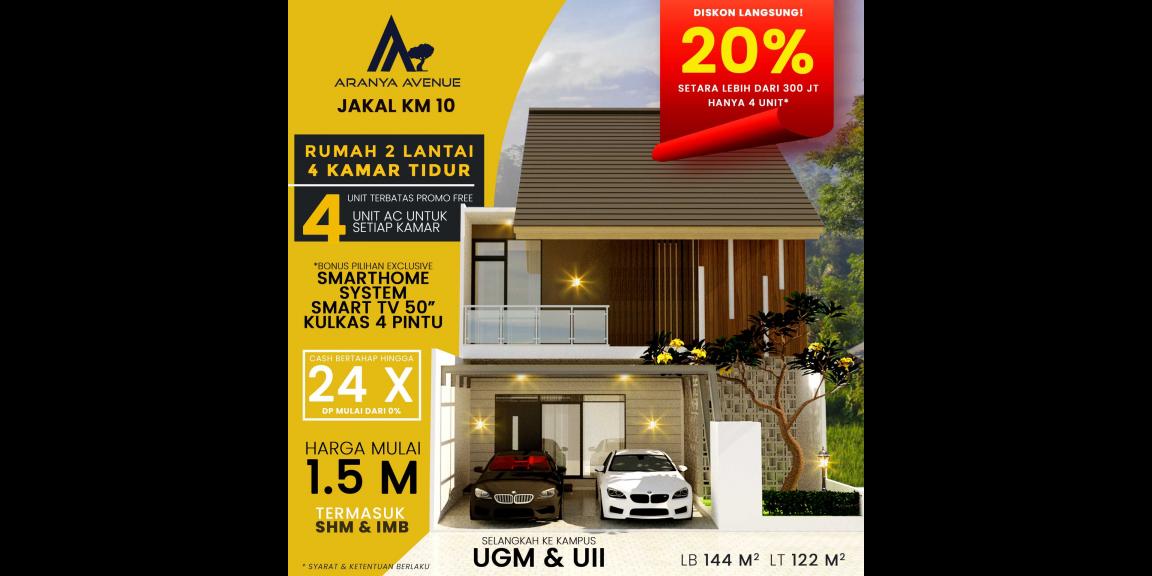 Perumahan ARANYA AVENUE Yogyakarta di Jl Kaliurang km 10 Perumahan ARANYA AVENUE Yogyakarta di Jl Kaliurang km 10