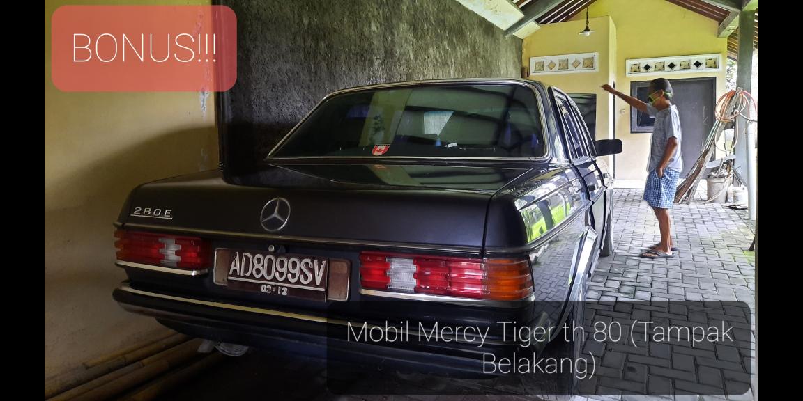 DIJUAL RUMAH DEPAN CANDI PRAMBANAN BONUS MOBIL MERCY KLASIK DIJUAL RUMAH DEPAN CANDI PRAMBANAN BONUS MOBIL MERCY KLASIK