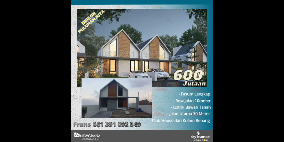 Rumah Mewah 600jutaan di Ngaliyan Semarang Sky Mansion Horizon Rumah Mewah 600jutaan di Ngaliyan Semarang Sky Mansion Horizon