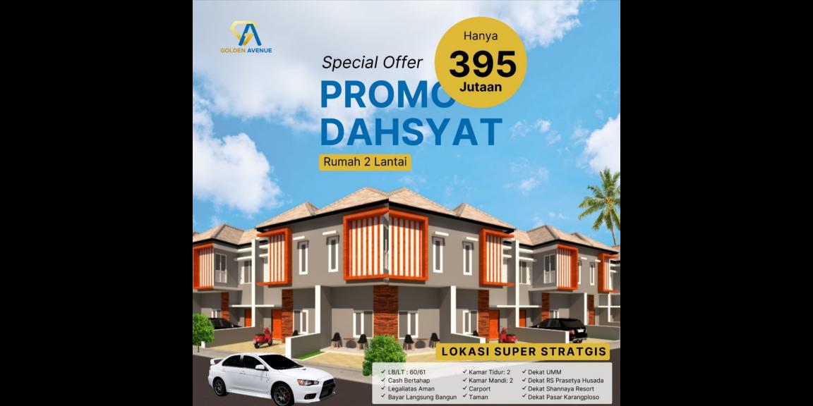 Promo Perumahan 2 lantai 395jt type 60 lokasi istimewa strategis 0 Aspal di malang Promo Perumahan 2 lantai 395jt type 60 lokasi istimewa strategis 0 Aspal di malang