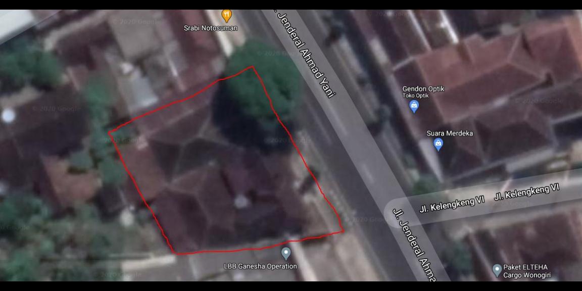 Tampak atas Tampak atas