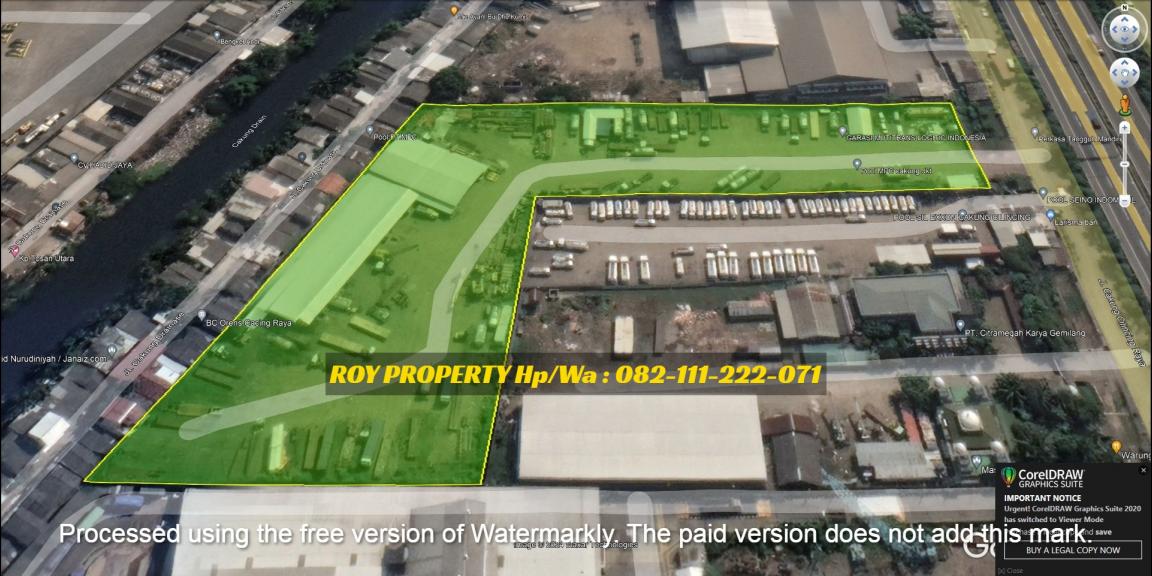 Dijual Tanah di Cakung Cilincing 1.5 Ha DI PINGGIR TOL CAKUNG COCOK UNTUK GUDANG Dijual Tanah di Cakung Cilincing 1.5 Ha DI PINGGIR TOL CAKUNG COCOK UNTUK GUDANG