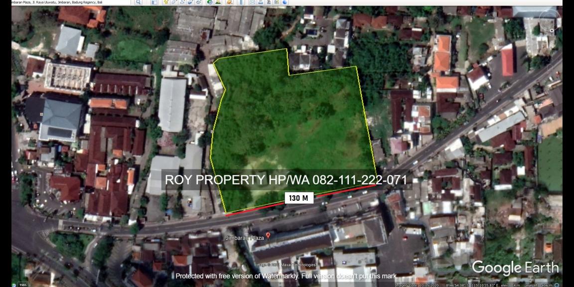 Dijual Tanah di Uluwatu Jimbaran Bali 1.2 Ha DEPAN JIMBARAN PLAZA AREA KOMERSIL Dijual Tanah di Uluwatu Jimbaran Bali 1.2 Ha DEPAN JIMBARAN PLAZA AREA KOMERSIL