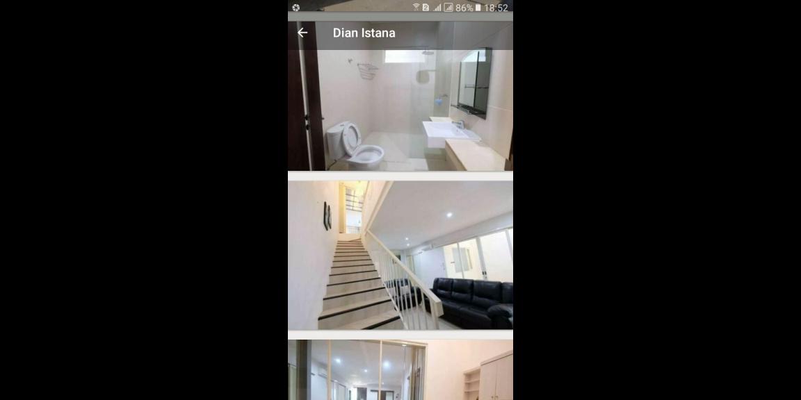 Dijual rumah dian istana moca verbana Dijual rumah dian istana moca verbana