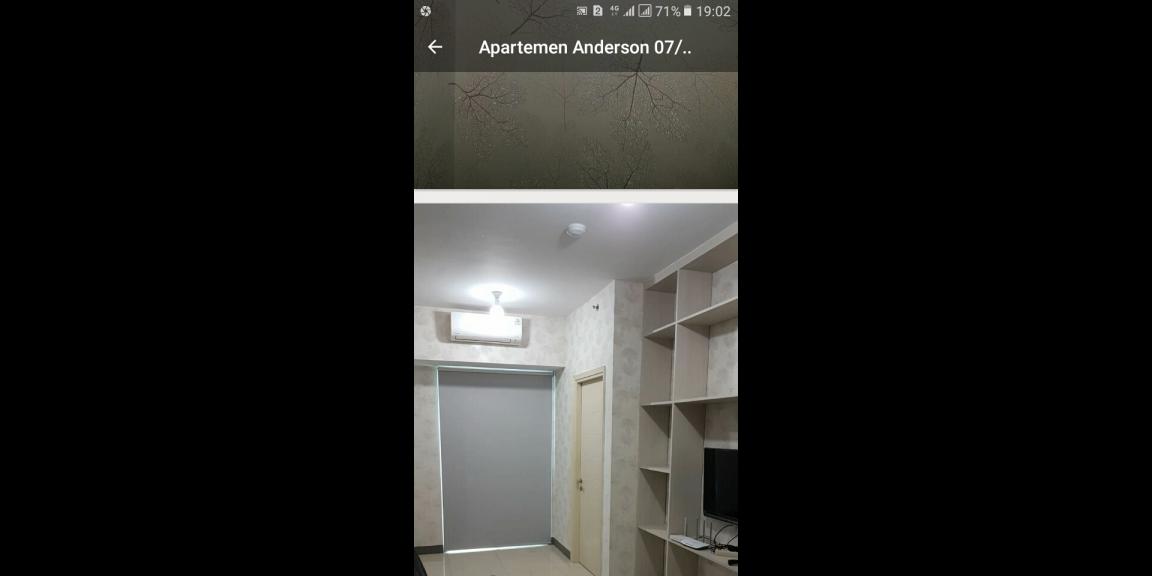 Disewakan apartemen anderson 07 sby Disewakan apartemen anderson 07 sby