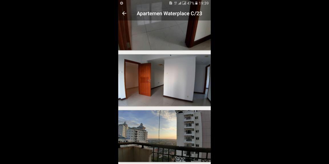 Dijual apartemen waterplace C/23 Dijual apartemen waterplace C/23