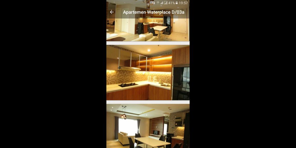 Disewakan apartemen waterplace D/03a sby Disewakan apartemen waterplace D/03a sby