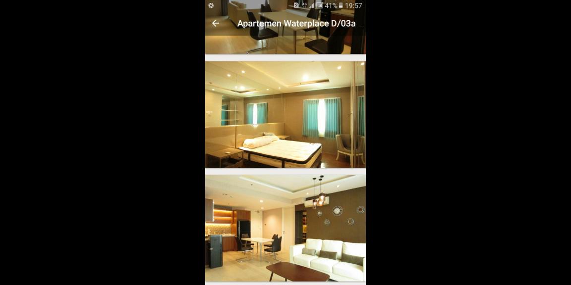 Disewakan apartemen waterplace D/03a sby Disewakan apartemen waterplace D/03a sby
