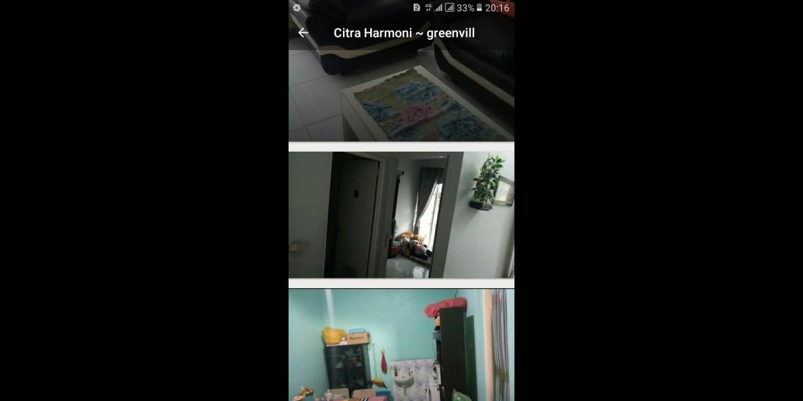 Dijual citra harmoni greenvill LB 100 LT 135 Dijual citra harmoni greenvill LB 100 LT 135