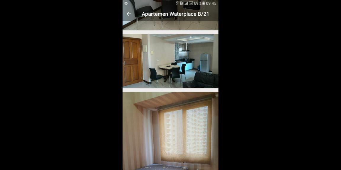 Disewakan apartemen waterplace B/21 sby Disewakan apartemen waterplace B/21 sby