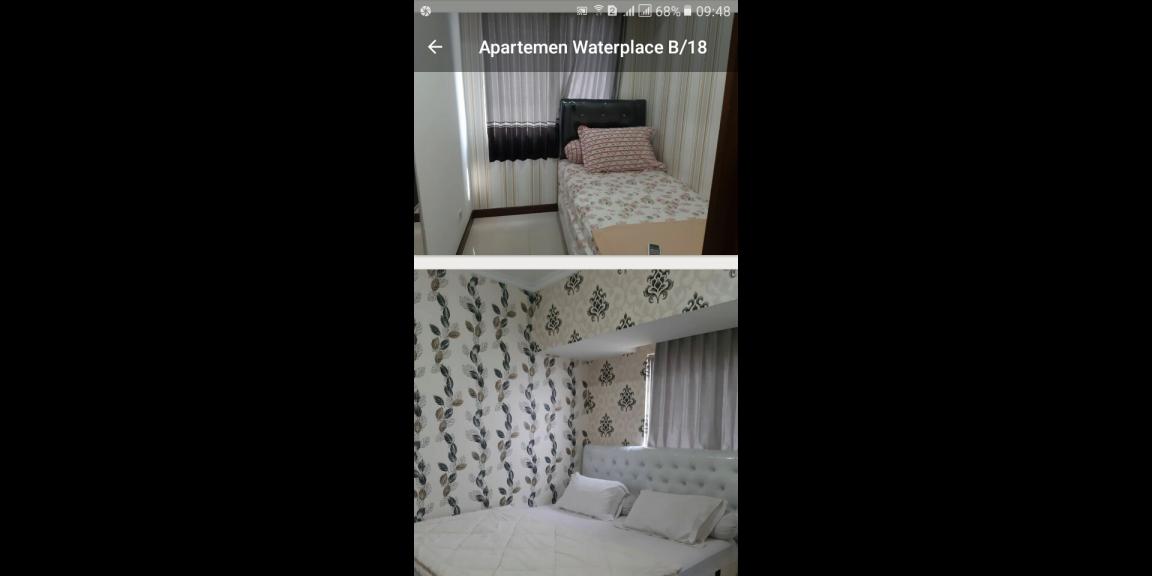 Dijual apartemen waterplace B/18 Dijual apartemen waterplace B/18