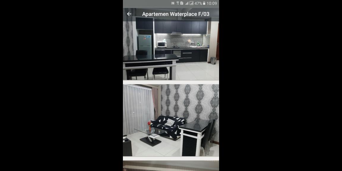 Disewakan apartemen waterplace F/03 Disewakan apartemen waterplace F/03