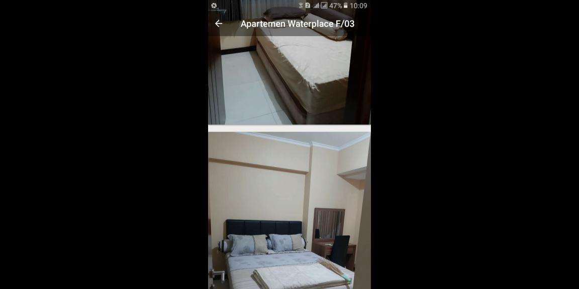 Disewakan apartemen waterplace F/03 Disewakan apartemen waterplace F/03