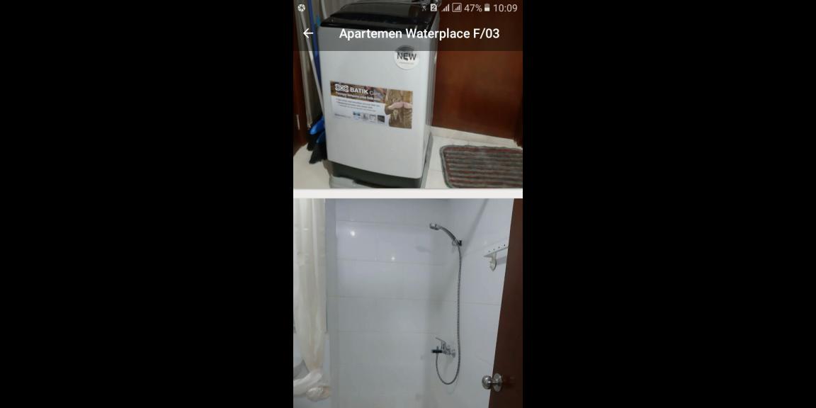 Disewakan apartemen waterplace F/03 Disewakan apartemen waterplace F/03
