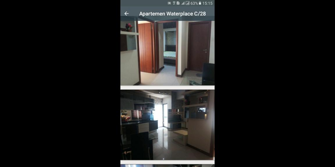 Dijual apartemen waterplace C/28 Dijual apartemen waterplace C/28