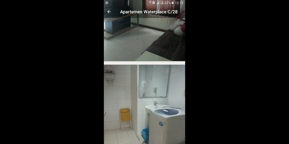Dijual apartemen waterplace C/28 Dijual apartemen waterplace C/28