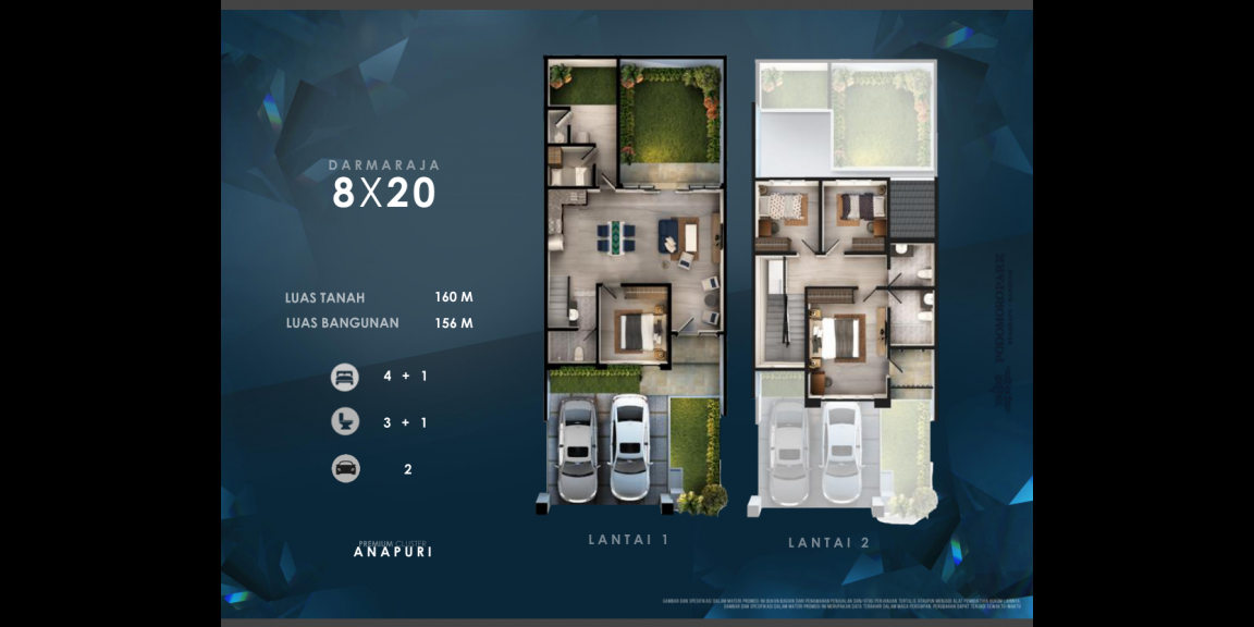 Cluster anapuri Podomoro Park 160/156, fasilitas lengkap Cluster anapuri Podomoro Park 160/156, fasilitas lengkap