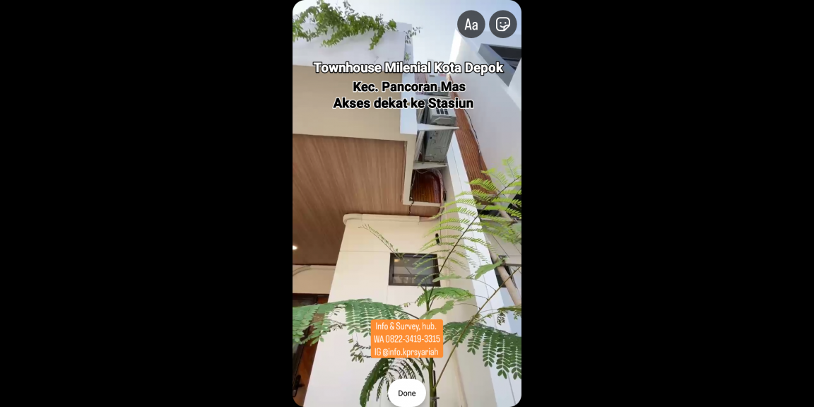 Rumah 2lantai full furnish Pancoran Mas Depok Rumah 2lantai full furnish Pancoran Mas Depok