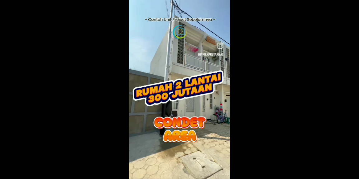 Rumah mungil 2lantai dekat PGC Cililitan Jakarta Timur Rumah mungil 2lantai dekat PGC Cililitan Jakarta Timur