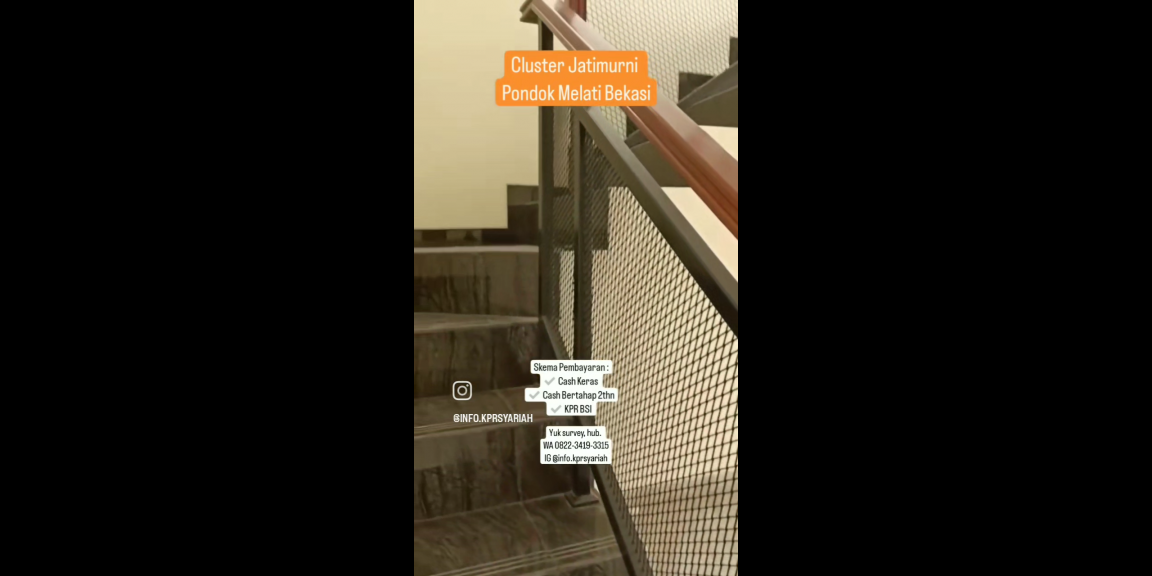 Cluster Jatimurni Pondok Melati Bekasi readystok 2lantai  Cluster Jatimurni Pondok Melati Bekasi readystok 2lantai