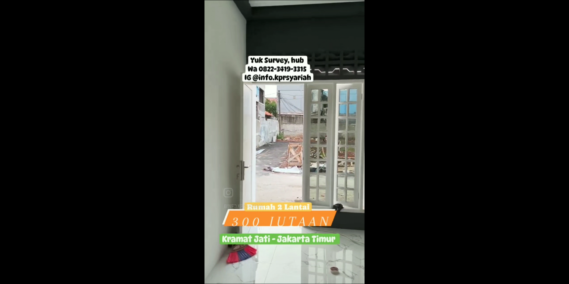 Rumah 2lantai 300jutaan Kramat Jati Jakarta Timur Rumah 2lantai 300jutaan Kramat Jati Jakarta Timur