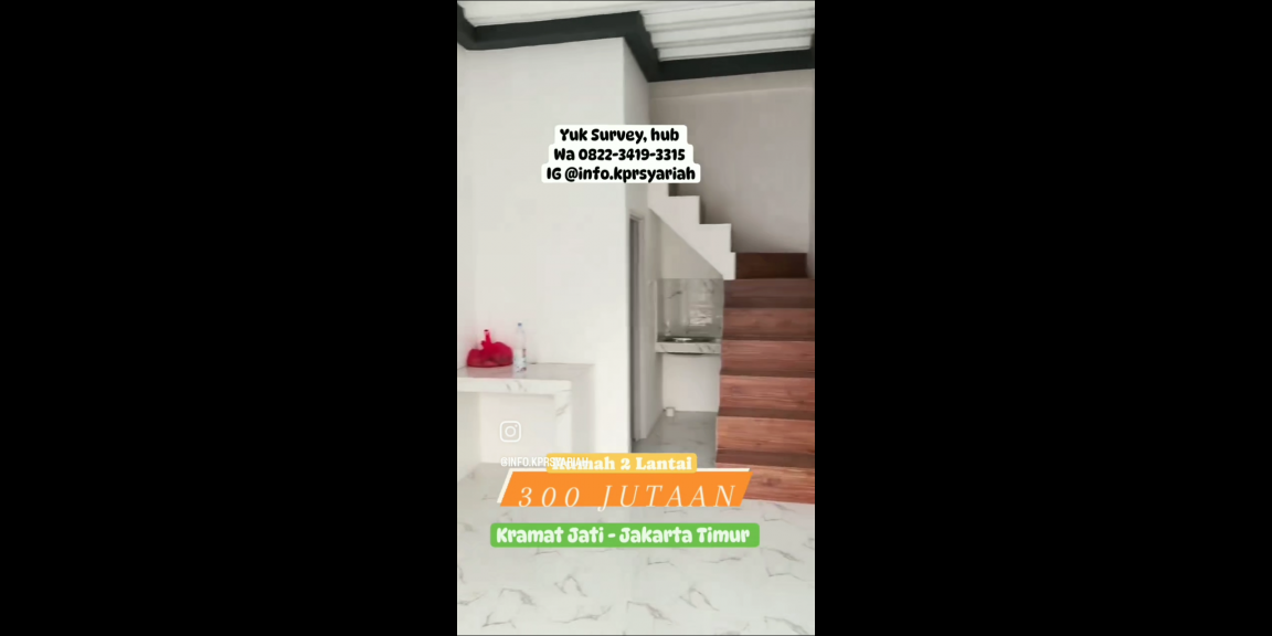 Rumah 2lantai 300jutaan Kramat Jati Jakarta Timur Rumah 2lantai 300jutaan Kramat Jati Jakarta Timur