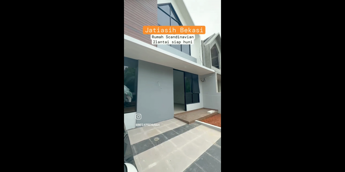 Rumah Scandinavian 2lantai siap huni Jatiasih Bekasi Rumah Scandinavian 2lantai siap huni Jatiasih Bekasi