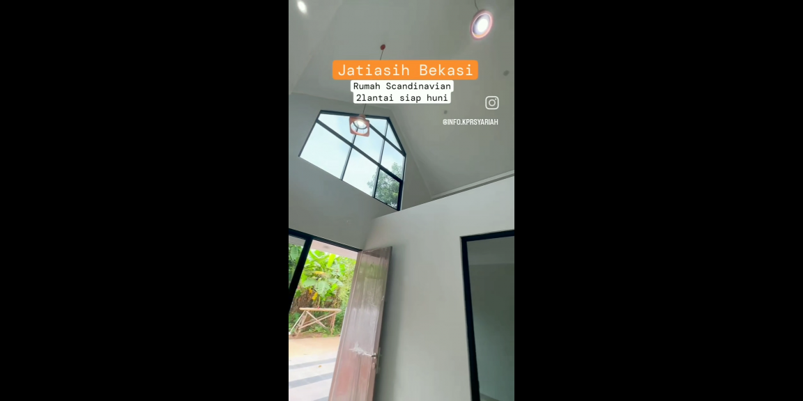 Rumah Scandinavian 2lantai siap huni Jatiasih Bekasi Rumah Scandinavian 2lantai siap huni Jatiasih Bekasi