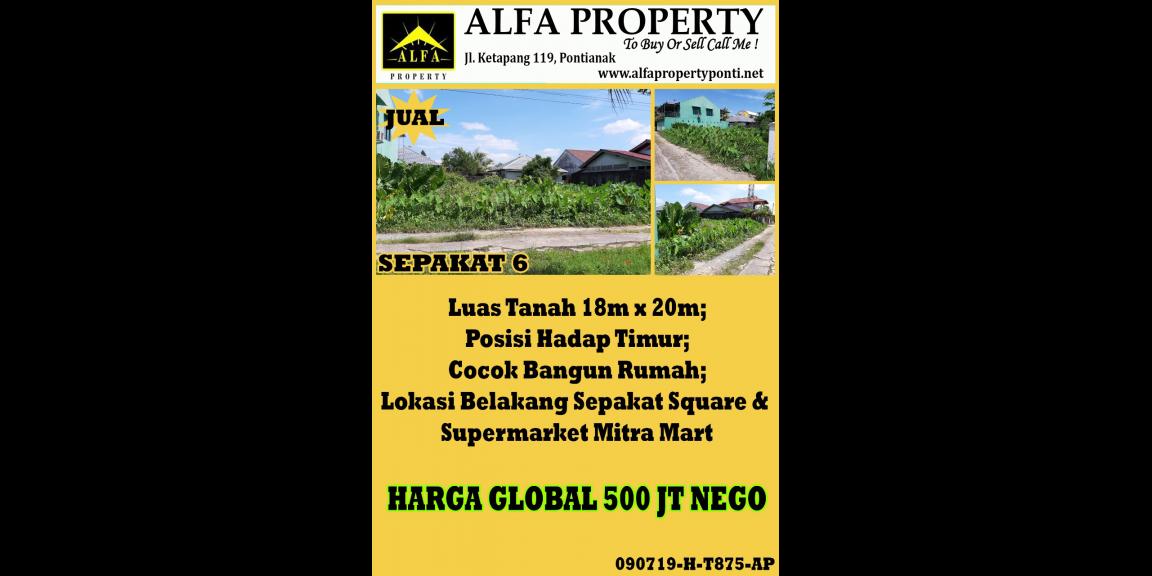 Tanah Sepakat 6, Pontianak, Kalimantan Barat Tanah Sepakat 6, Pontianak, Kalimantan Barat