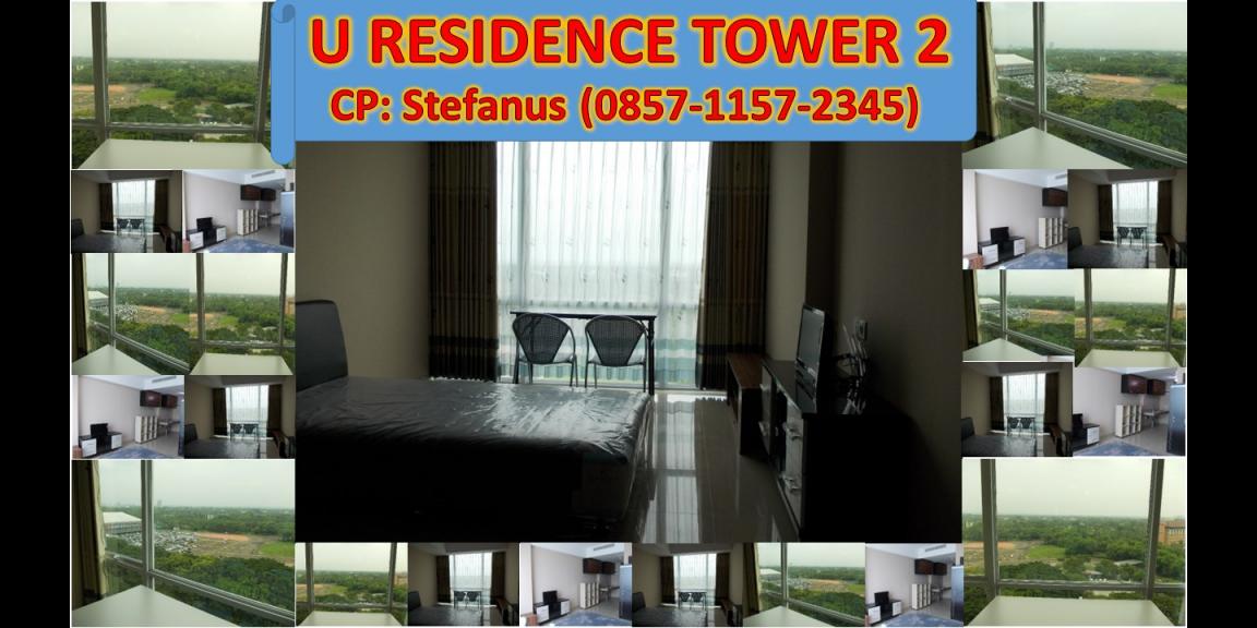 Disewakan Apartemen U-Residence Tower 2 Lippo Karawaci, Tangerang Disewakan Apartemen U-Residence Tower 2 Lippo Karawaci, Tangerang