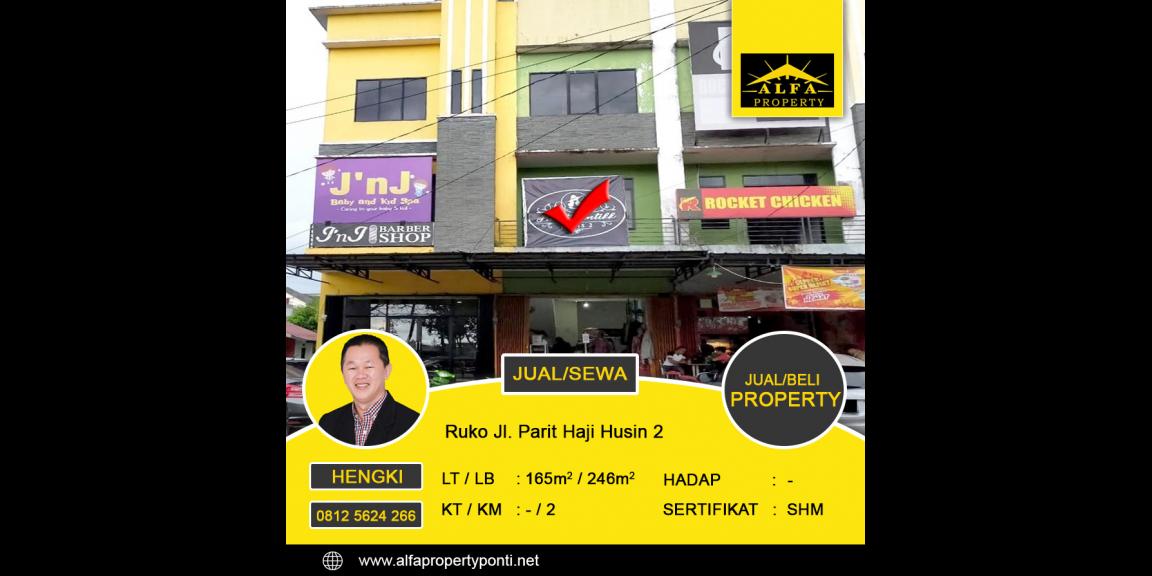 Ruko Parit Haji Husin 2, Pontianak, Kalimantan Barat Ruko Parit Haji Husin 2, Pontianak, Kalimantan Barat