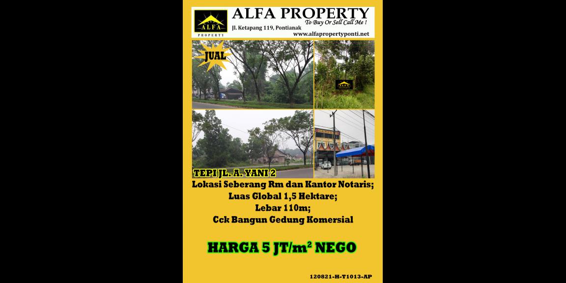Tanah A. Yani 2, Pontianak, Kalimantan Barat Tanah A. Yani 2, Pontianak, Kalimantan Barat