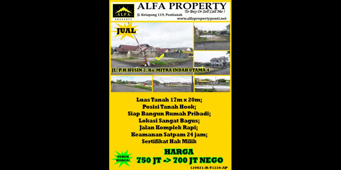 Tanah Mitra Indah Utama 4, Pontianak, Kalimantan Barat Tanah Mitra Indah Utama 4, Pontianak, Kalimantan Barat