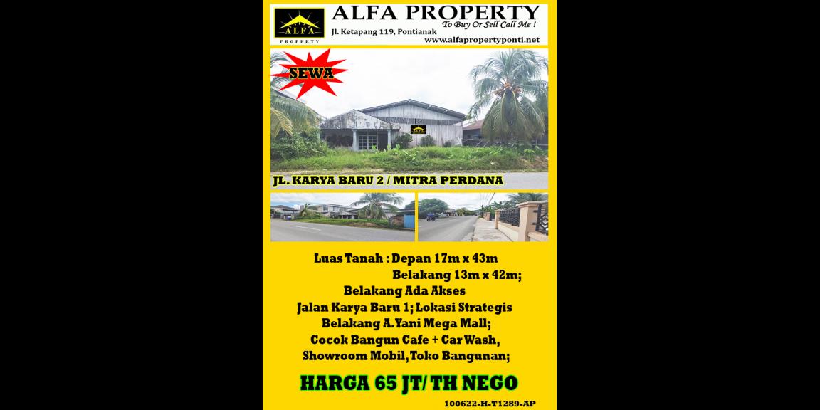 Tanah Mitra Perdana, Pontianak, Kalimantan Barat Tanah Mitra Perdana, Pontianak, Kalimantan Barat