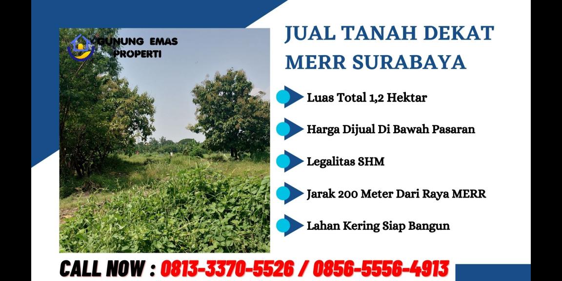 Tanah Dijual Surabaya Timur Dekat MERR Tanah Dijual Surabaya Timur Dekat MERR