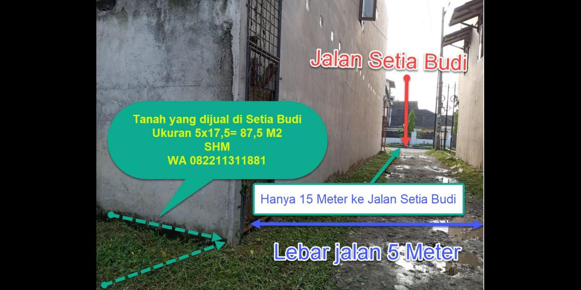 Di Jual Murah Tanah untuk kost-kostan di Setia Budi Medan Di Jual Murah Tanah untuk kost-kostan di Setia Budi Medan