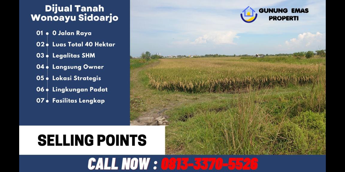 Jual Tanah Sidoarjo Wonokasian Wonoayu Jual Tanah Sidoarjo Wonokasian Wonoayu