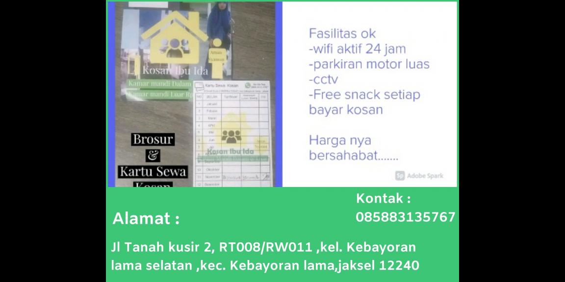 kost ibu ida (kamar mandi dalam) kost ibu ida (kamar mandi dalam)