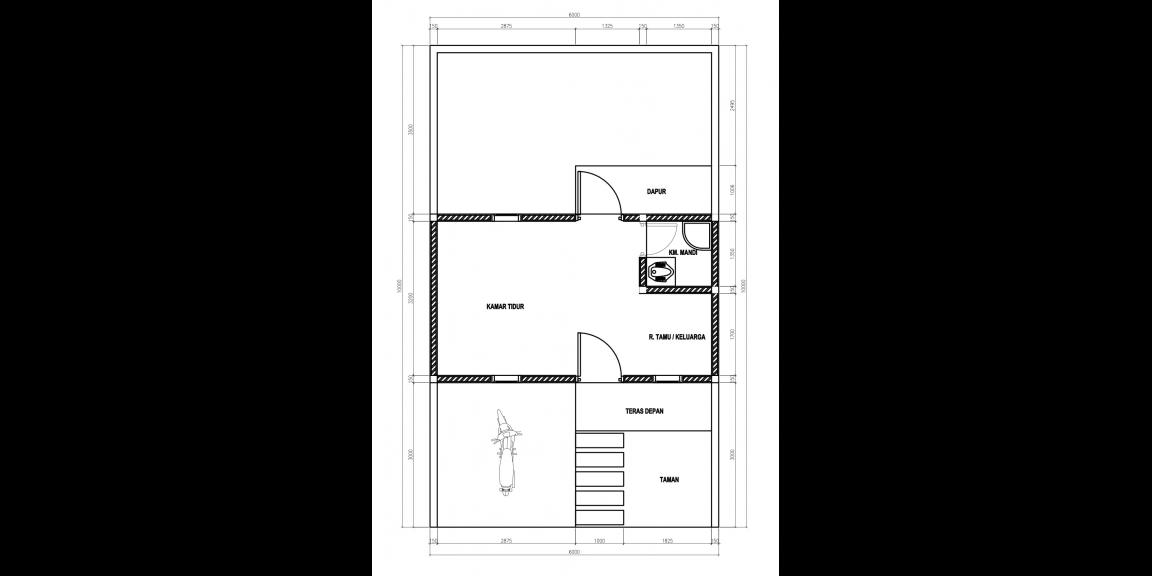 Rumah Tipe 21/60 - Harga Rp 69 juta - dicicil 5 tahun tanpa bunga Rumah Tipe 21/60 - Harga Rp 69 juta - dicicil 5 tahun tanpa bunga