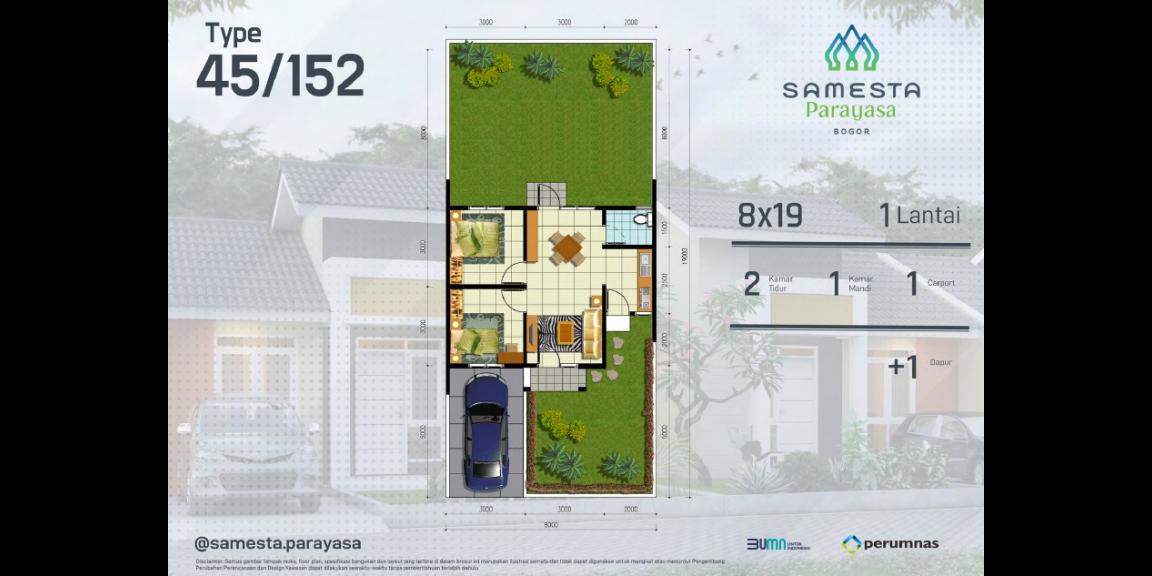 Semesta parayasa type 45/152 Semesta parayasa type 45/152