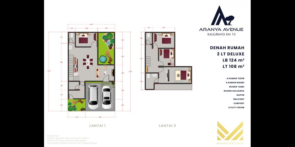 Rumah Mewah 4 Kamar Tidur di Jl.kaliurang Yogyakarta dekat Kampus, Aranya Avenue Rumah Mewah 4 Kamar Tidur di Jl.kaliurang Yogyakarta dekat Kampus, Aranya Avenue