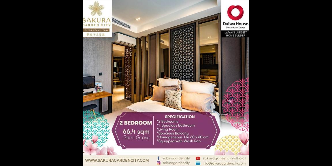 Apartemen Jakarta - Sakura Garden City lahan sewa bandara Halim Perdana Kusuma Apartemen Jakarta - Sakura Garden City lahan sewa bandara Halim Perdana Kusuma