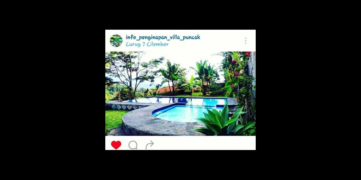 Disewakan Villa Hakim Puncak Bogor, dekat air terjun Curug Cilember 7 Disewakan Villa Hakim Puncak Bogor, dekat air terjun Curug Cilember 7