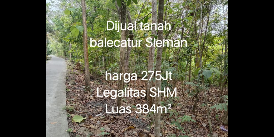 Dijual tanah di Balecatur Sleman Dijual tanah di Balecatur Sleman